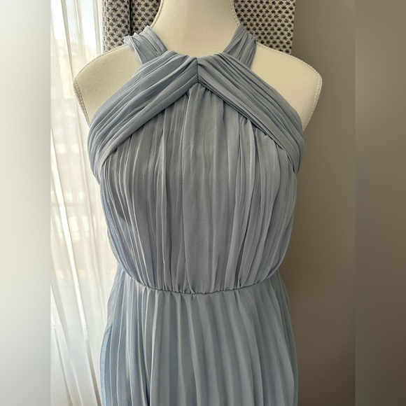 ASOS Cross-back Mini Dress (NEW) - Light blue - Picture 3 of 7